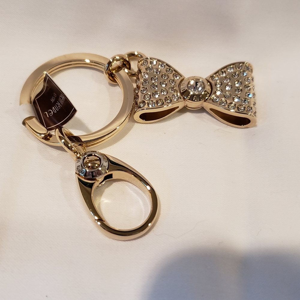 SOLD Henri Bendel Crystal Bow Bag Charm